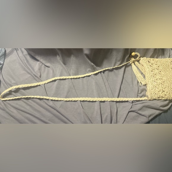 Tan Little Beach Crossbody Bag - Picture 4 of 4